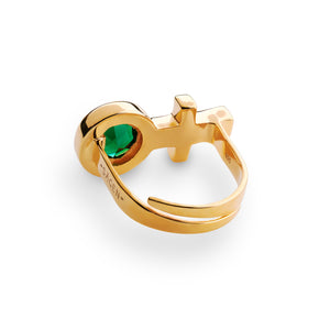 Future Is Female Jade - ring